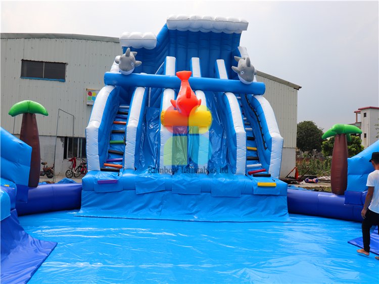 RB32017（dia15m） Inflatable Giant jungle Water Park hot sale 