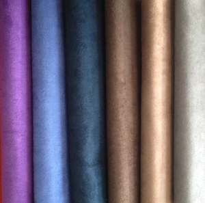 Micro Suede Fabric, Embroidered Suede Fabric for Curtain, Suede Fabric for Sofa
