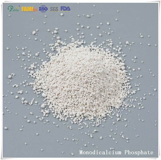 Gránulo de fosfato monodicálcico blanco MDCP grado de alimentación CAS NO.7758-23-8