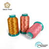 Shiny Recycled Polyester Embroidery Thread