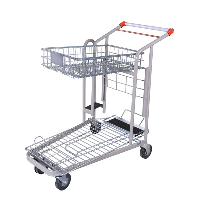 Supermarket Warehouse Platform Cart
