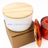 Electroplated Luxury Popular Iridescent Candle Jar Luxury Glass Candle Holders With Lids