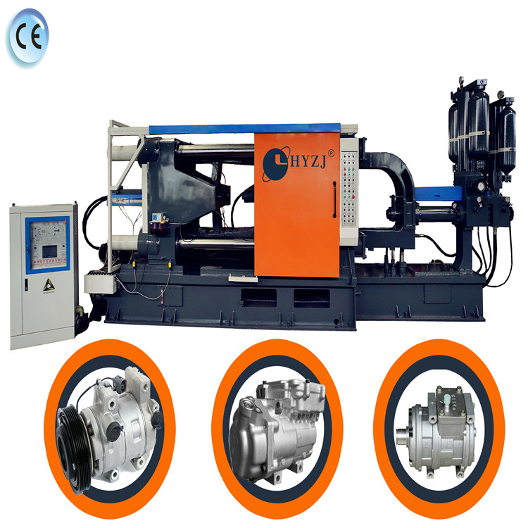Máquina de fundición a presión para la producción de chasis de aleación de aluminio y carcasa de compresor para aire acondicionado