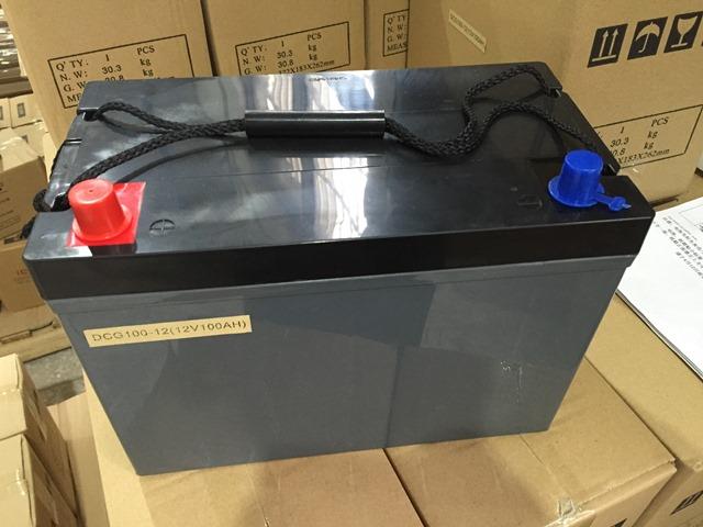 12V100AH Deep Cycle Gel Battery DCG100-12AP with automotive post