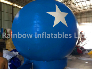 RB22038-2(dia2.7m) Inflatable ground balloon for advertising