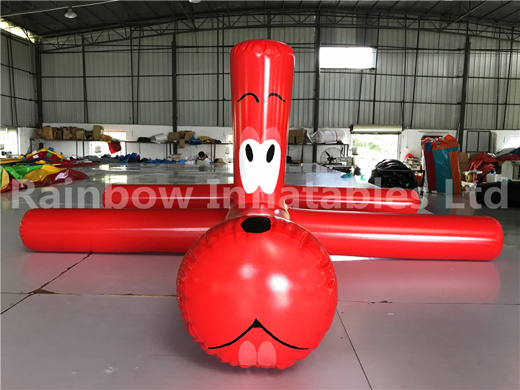 RB31007-1（5.4x3.1x1m） Inflatable water toys dog For Games 