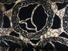 Plain Linen Flocking Upholstery Fabric for Sofa and Chair