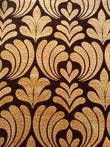 Flock on Flock Fabric for Sofa and Furniture