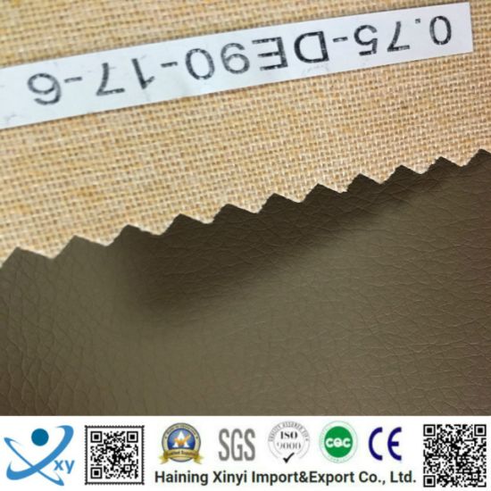 Waterproof Cheap Embossed PU Artificial Leather Manufacturers for Bed, Sofa