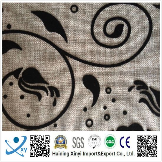 Polyester Flocked Taffeta Fabric, Taffeta PVC Coated Waterproof, 190t Taffeta Bright PU