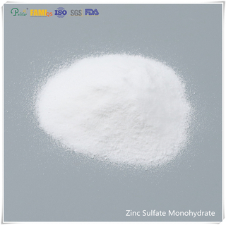 Grado de alimentación de gránulos de monohidrato de sulfato de zinc