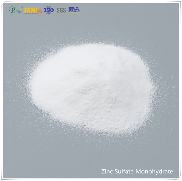 Grado de alimentación de granules de monohidrato de sulfato de zinc