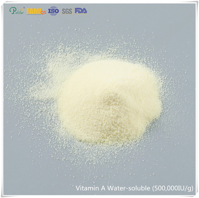 Grado de alimentación de polvo de acetato de vitamina A