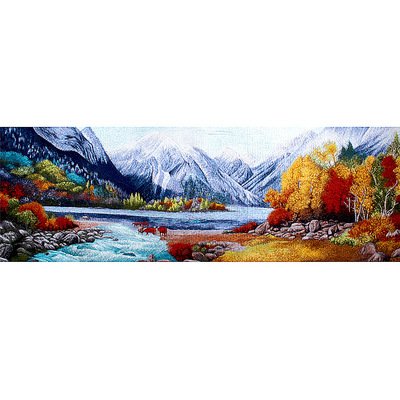 刺绣制版 山水 花 鸟 工艺品开版 湘绣、蜀绣、粤绣、苏绣