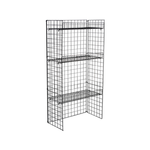 3 Shelving Wire Floor Stand