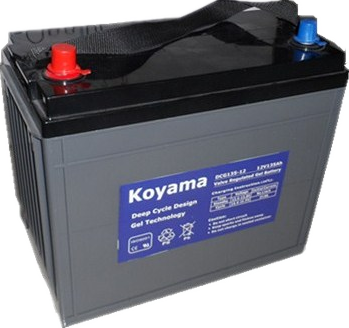 Golf, Utility Vehicle And NEV Gel Deep-Cycle Battery