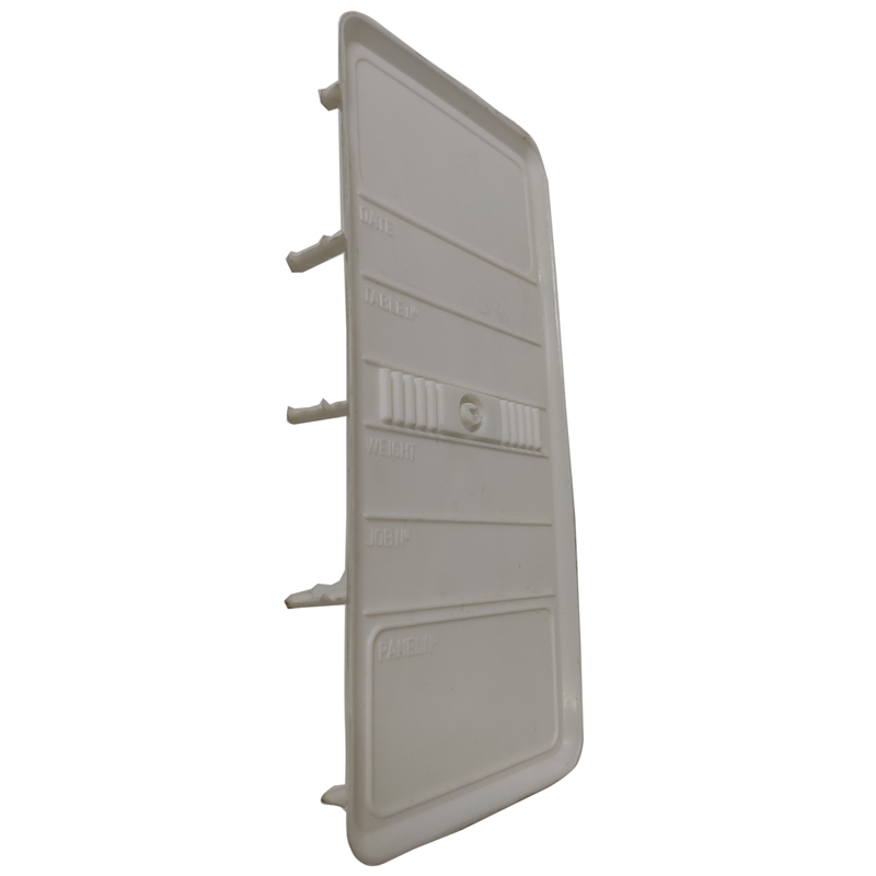 Panel Identification Plates 180mm x 75mm White Color