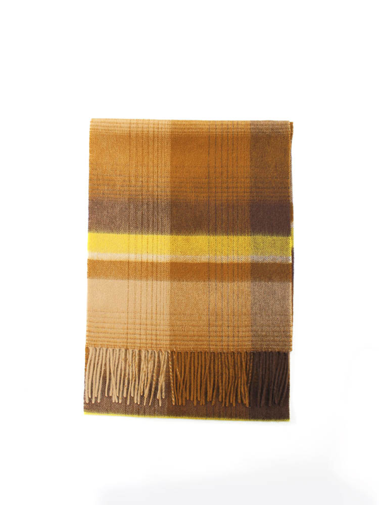 Plaid wol serp in veelkleurige