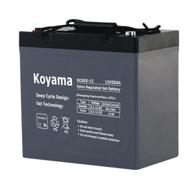 12V55AH Deep Cycle Gel Battery DCG55-12 Group 22NF