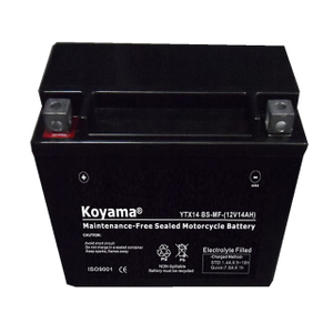 Ytx14-BS-Mf Sealed Maintenance Free Battery 12V SMF Powersport Motorcycles Scooters Atvs
