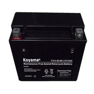 Ytx14-BS-Mf Sealed Maintenance Free Battery 12V SMF Powersport Motorcycles Scooters Atvs