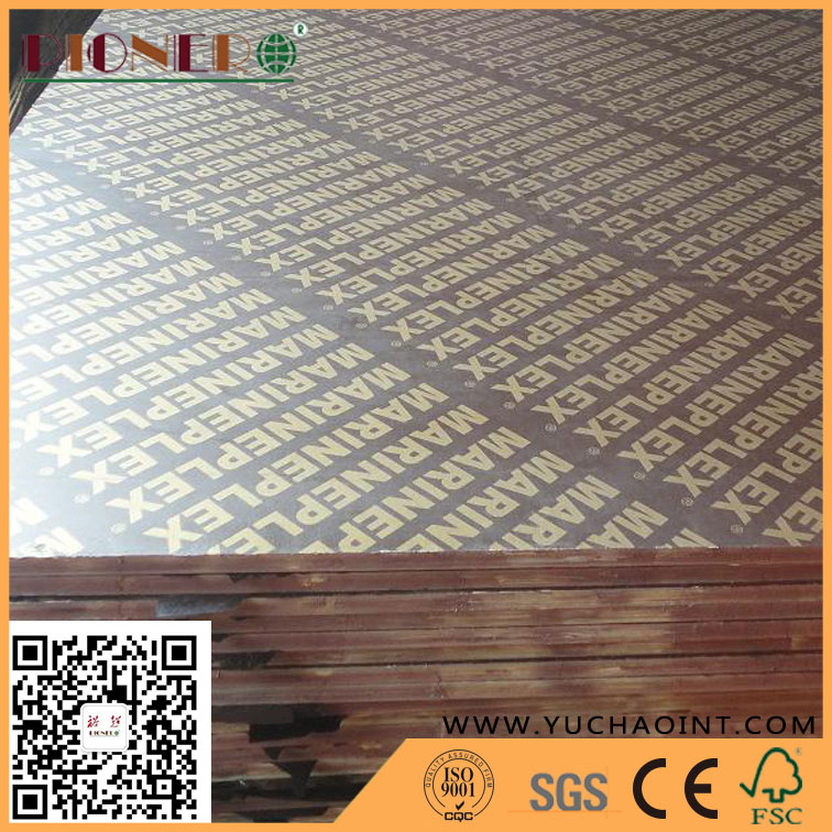 WBP Glue Brown Film Faced Concrete Formwork Plywood 