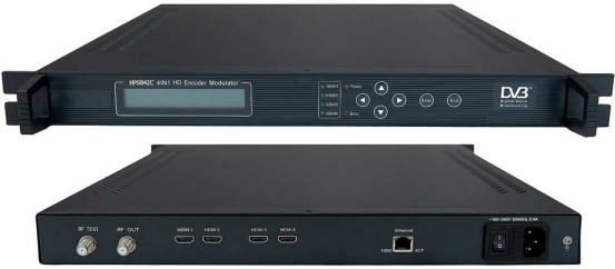 HPS842C 4IN1 HD Encoder DVB- C Modulator 