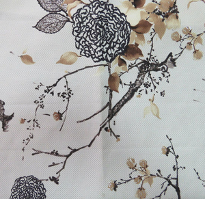 Gold Printing Upholstery Fabric (JH1888)
