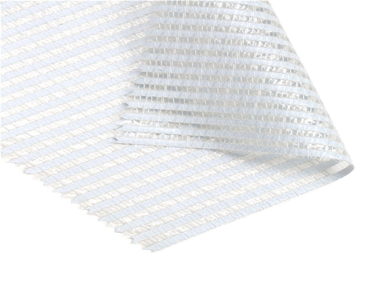 Proveedor de China, red de parasol de papel de aluminio para invernadero blanco 