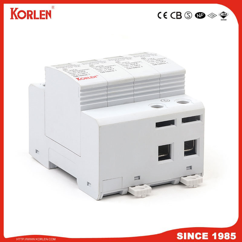 Korlen Kns Type SPD 275VAC Power 4p 10/350 25ka Surge Arrester Protector Device SPD