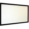 Transparent Stage Large Flat Frame Projection Screens With Bracket , Wall Mounted
