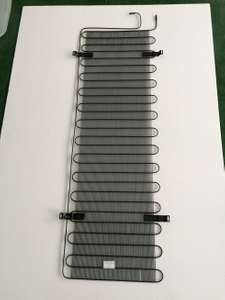 Condensador dinámico del tubo del alambre para el congelador