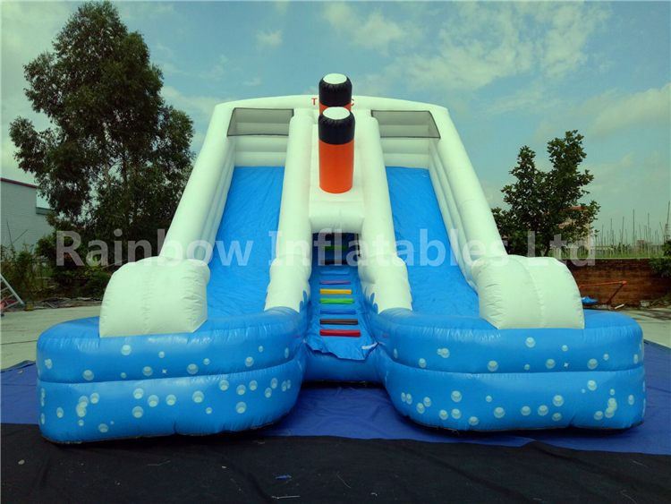 RB7013 (9x5.7x5.7m) Inflatable Water Slide,Used Inflatable Water Slide For Sale