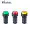 interruptor de botón led Botón de cabeza convexo rojo verde amarillo 22 mm