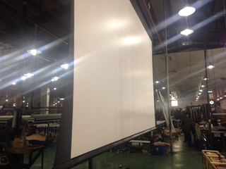 16:10 large projector screens electric projection screen 450 inch big motorized projector screen fabric