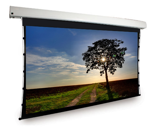450" 4:3 Large Motorized Projection Screen/Tab-Tension Electric Projector for Hotel/School/Hall