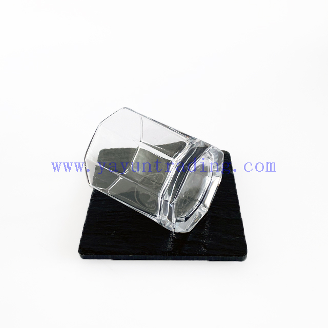 Octagonal Crystal Whiskey/Juice/Water Glass Tumbler