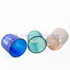 16oz Round Custom Colored Electroplated Glass Candle Jars