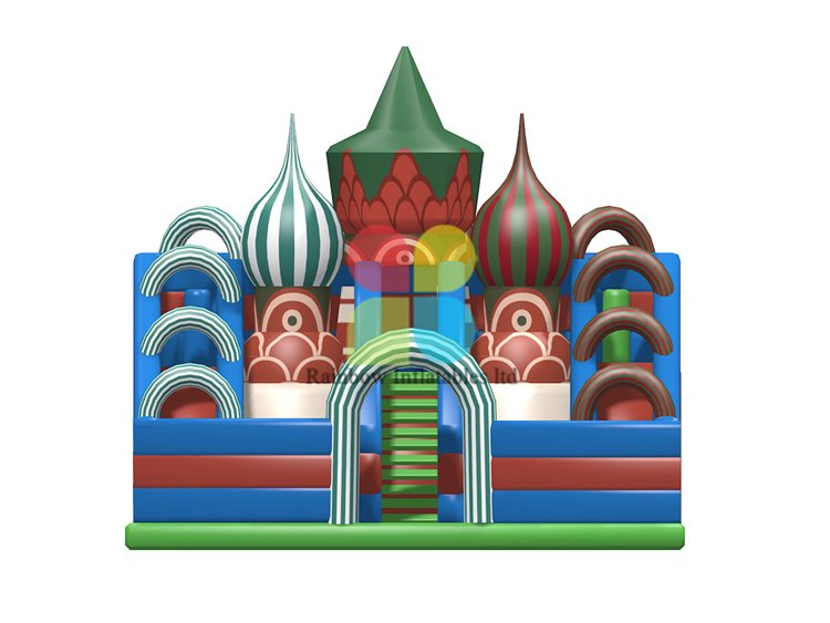 RB04153（10x8.5x8m）Inflatables castle funcity with slide new design