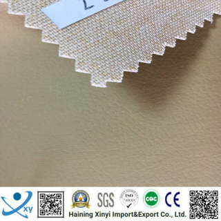 Anti-Abrasion PU Artificial Leather / PU Rexine Leather for Boot