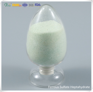 Sulfato ferroso Heptahidrato de tratamiento de agua de cristal/ fertilizante