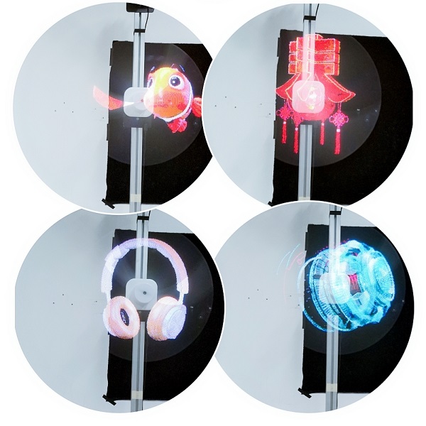 43 Cm 3D Hologram LED Fan Projector with SD card