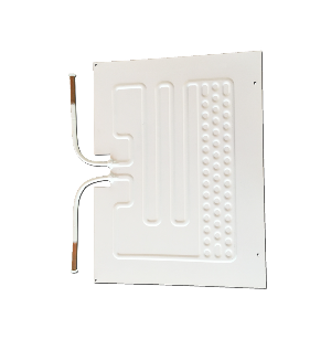 réfrigérateur roll bond évaporateur à plaques en aluminium pour stockage à froid