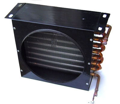 Condensatore a tubo di rame raffreddato ad aria da 1,5 HP