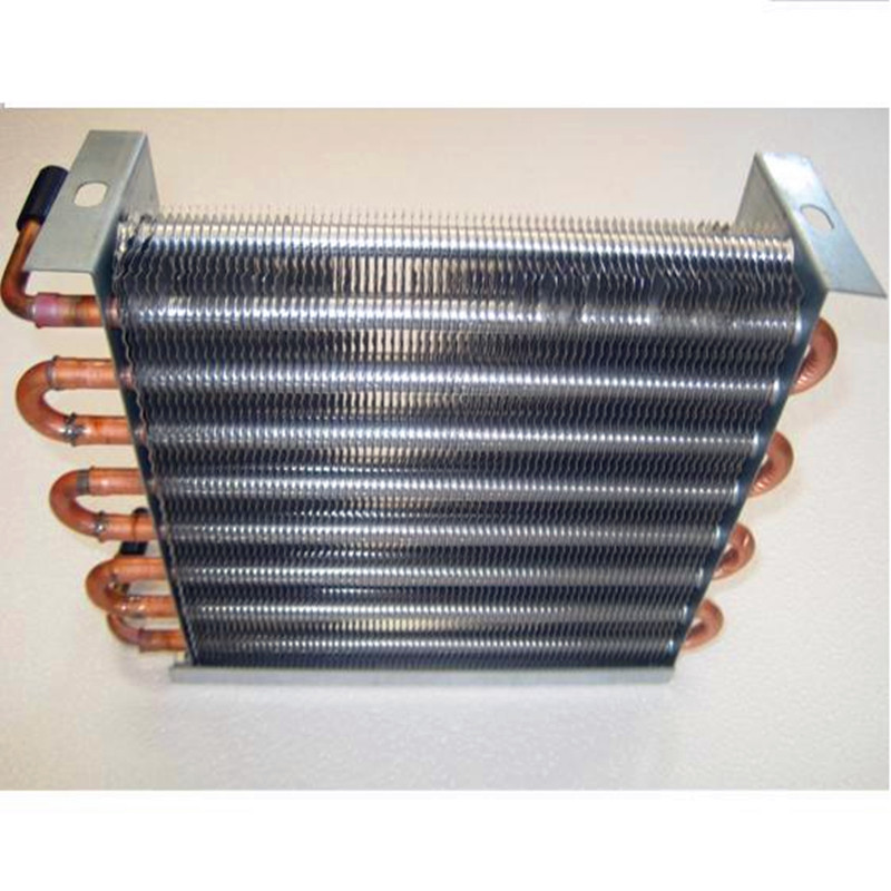 Bobina intercambiadora de calor comercial de aluminio y cobre para almacenamiento en frío