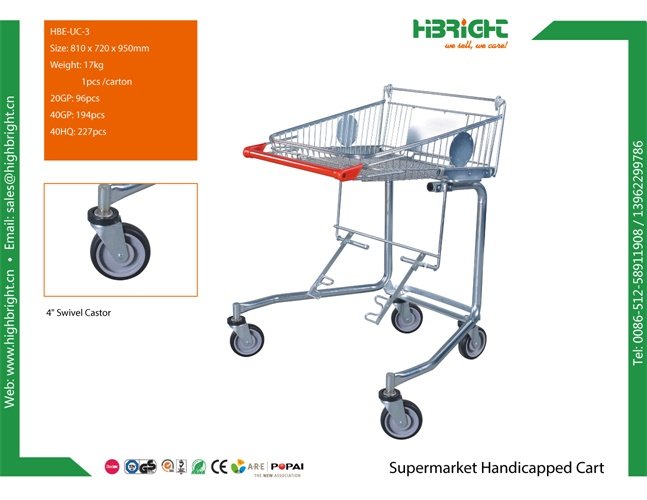 Supermarket Handicappde Cart