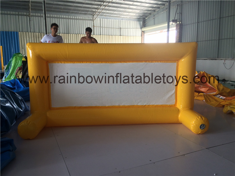 RB24004（2x1m）Inflatable Small Advertising Movie Screen For Commercial Use