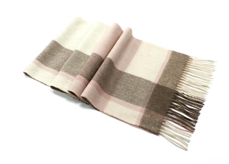 Plaid wol serp in veelkleurige