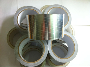 Cinta adhesiva de papel de aluminio simple para refrigerador de aire
