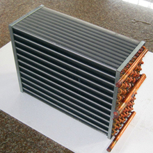 Bobina intercambiadora de calor comercial de aluminio y cobre para almacenamiento en frío